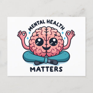 Mental Health Matters Postcard