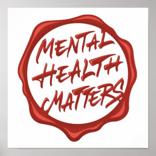 Mental health matters poster