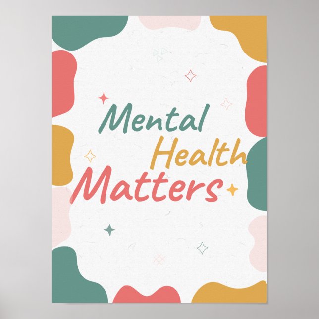 Mental Health Matters Poster (Front)
