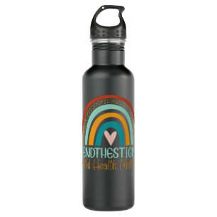 Mental-Health Matters Shirt End The Stigma Rainbow 710 Ml Water Bottle