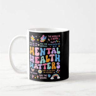 Mental Health Matters Support Team Groovy Men Coffee Mug