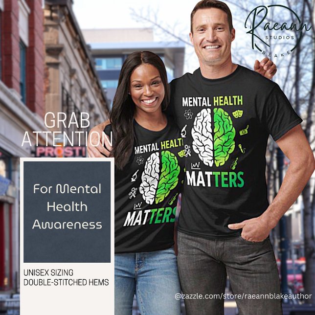 Mental Health Matters T-Shirt (Creator Uploaded)
