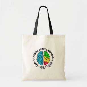 Mental health matters tote bag