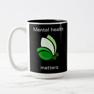 Mental Health Matters Two-Tone Coffee Mug