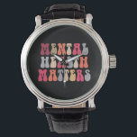 Mental Health Matters Women Therapist Autism Watch<br><div class="desc">Mental Health Matters Women Therapist Autism</div>