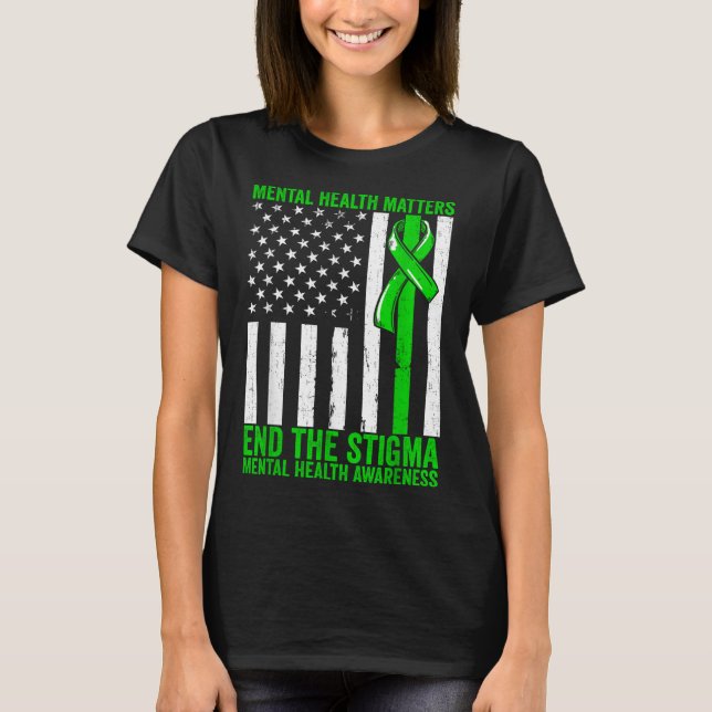 Mental Health Mental Health Awareness End The Stig T-Shirt (Front)