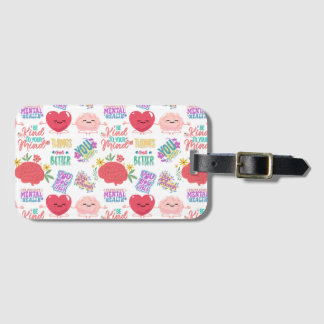 Mental Health Motivational Luggage Tag