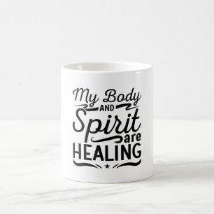 Mental Health My Body And Spirit Anxiety Anxie Coffee Mug