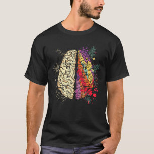 Mental Health Neurologist Neurology Colorful Human T-Shirt