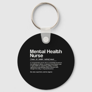 Mental Health Nurse Definition Key Ring
