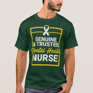 Mental Health Nurse Genuine Nursing Rn5123 T-Shirt