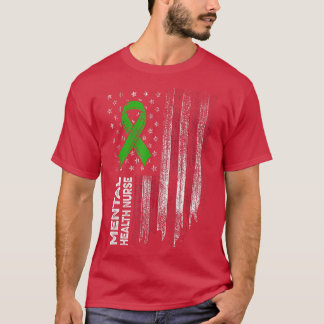 Mental Health Nurse Nursing Rn5188 2361  T-Shirt