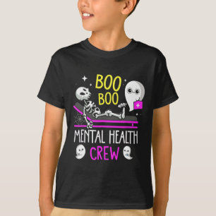 Mental Health Nurse Psych Boo Boo Crew Nursing Hal T-Shirt