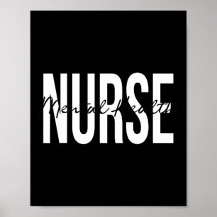 Mental Health Nurse Psych Nurse Psychiatric Nurse Poster