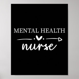 Mental Health Nurse Psych Nurse Psychiatric Nurse Poster