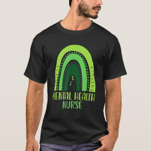 Mental Health Nurse Semicolon End The Stigma Menta T-Shirt