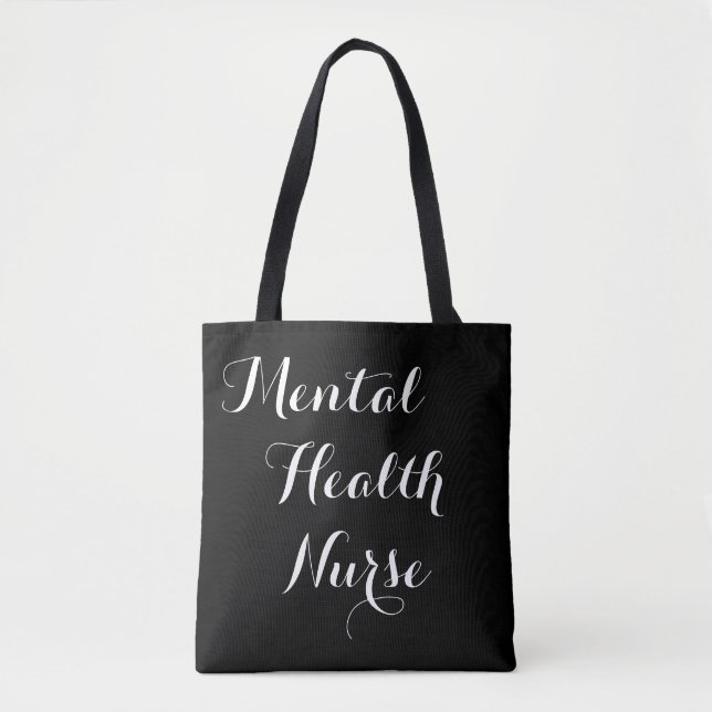 Mental Health Nurse Tote Bag (Front)