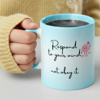 Mental Health Positive Quote Affirmations Coffee Mug