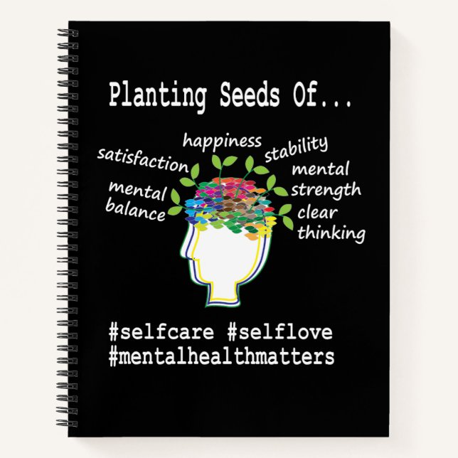 Mental Health Positivity Notebook (Front)