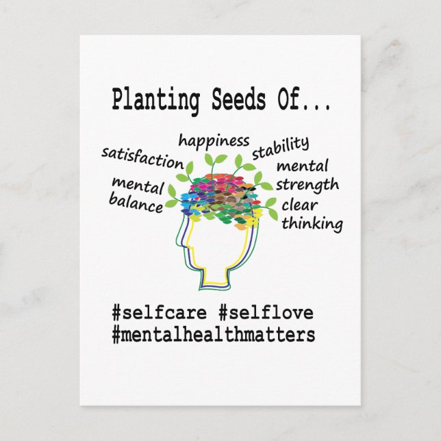 Mental Health Positivity Postcard (Front)