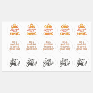 Mental Health Positivity Stickers
