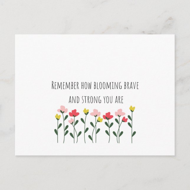 Mental health postcard (Front)