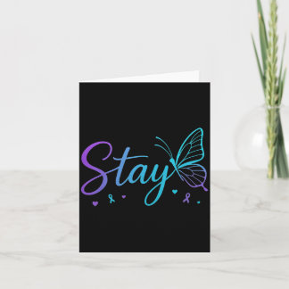 Mental Health Prevention Illustration Card