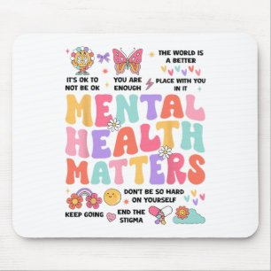 Mental Health Problem Autism Awareness Month Groov Mouse Mat