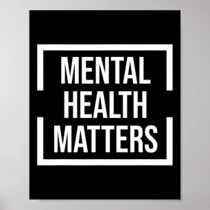 Mental Health Problem National Stress Awareness Mo Poster