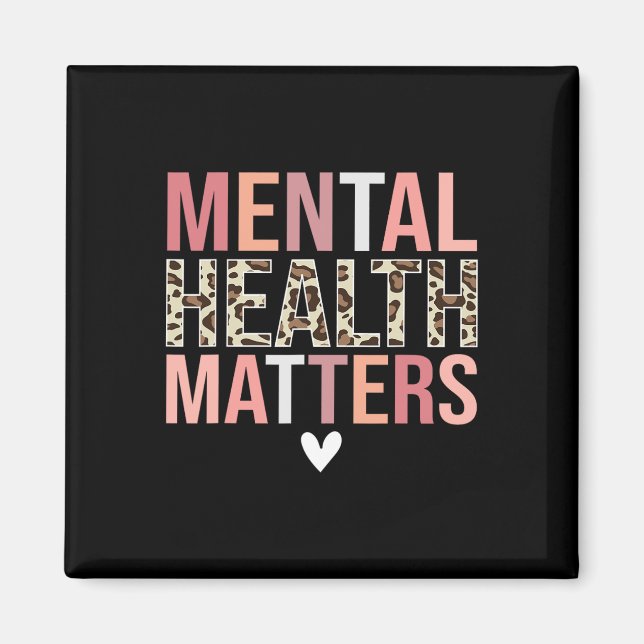Mental Health Problems Awareness Month  Magnet (Front)