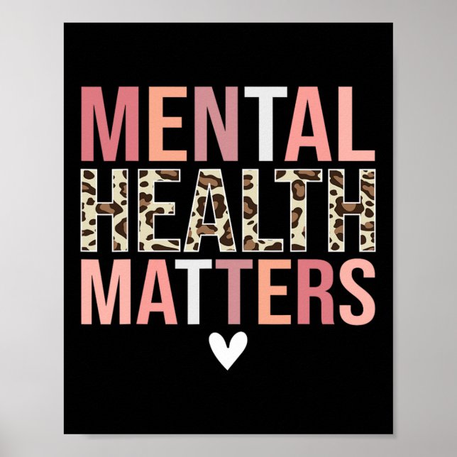 Mental Health Problems Awareness Month  Poster (Front)