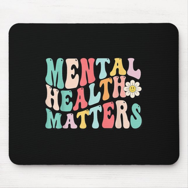 Mental Health Problems End The Stigma  Mouse Mat (Front)