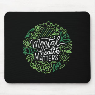 Mental Health Problems End The Stigma Women Mental Mouse Mat