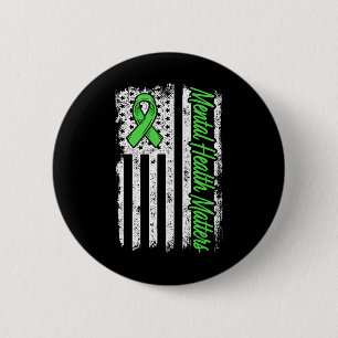 Mental Health Problems Fight Stigma Mental Health 6 Cm Round Badge