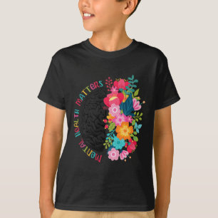 Mental Health Problems Gift Human Brain Illness Aw T-Shirt