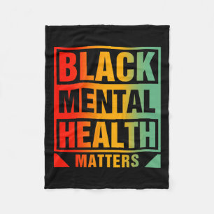 Mental Health Problems Human Brain Counsellor Ther Fleece Blanket