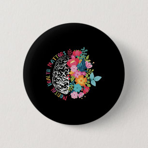Mental Health Problems Inspirational 6 Cm Round Badge