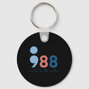 Mental Health Problems Key Ring