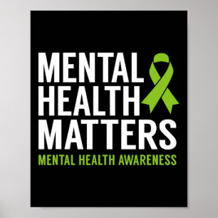 Mental Health Problems Men Women Kids Mental Healt Poster
