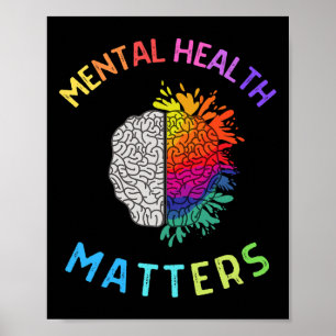 Mental Health Problems Mental Health Awareness 1 Poster