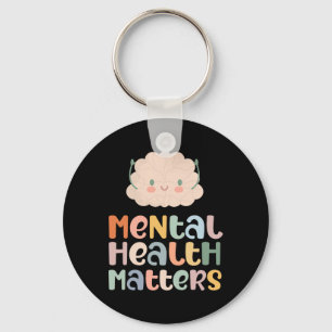 Mental Health Problems Mental Health Awareness Anx Key Ring