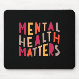 Mental Health Problems Motivational  Mouse Mat