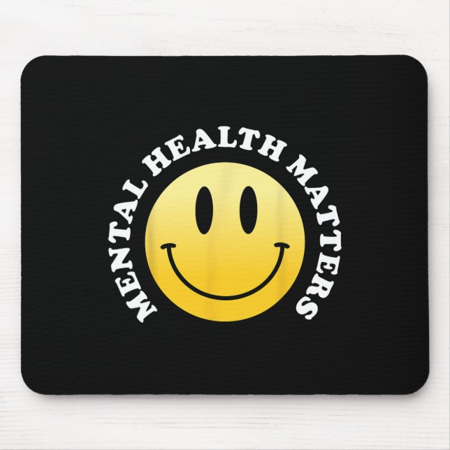 Mental Health Problems  Mouse Mat (Front)