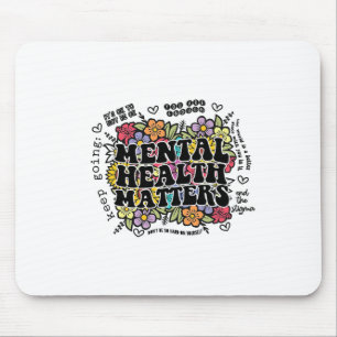 Mental Health Problems Women Men Kid Mouse Mat