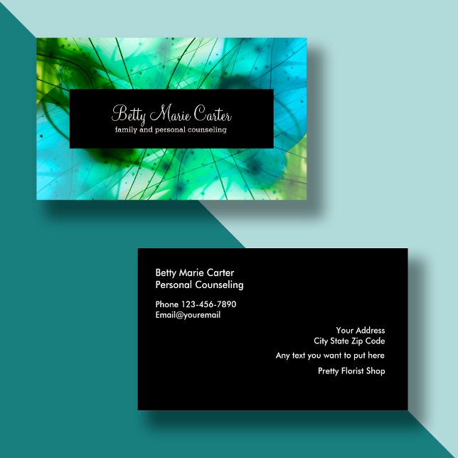 Mental Health Professional Business Cards (Creator Uploaded)
