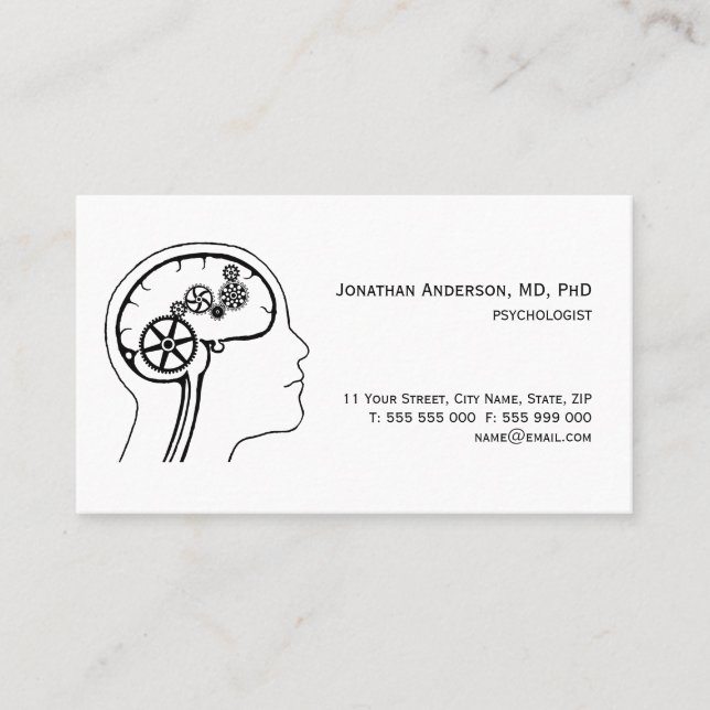 Mental Health / Psychologist business card (Front)
