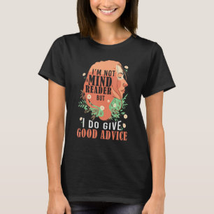 Mental Health Quote Floral for School Psychologist T-Shirt