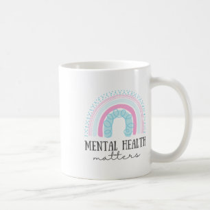 Mental Health S Awareness Brain Therapist Be Kind Coffee Mug