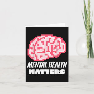 Mental Health S Awareness Human Brain Mental Healt Card