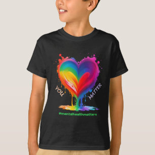 Mental Health S Awareness Month For Men And Women T-Shirt